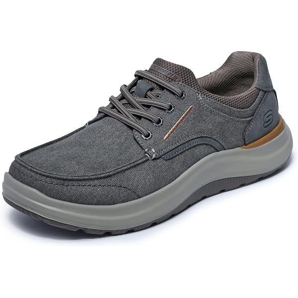 Amazon.com | SKECHERS Relaxed Fit Respected - Loleto Brown 7